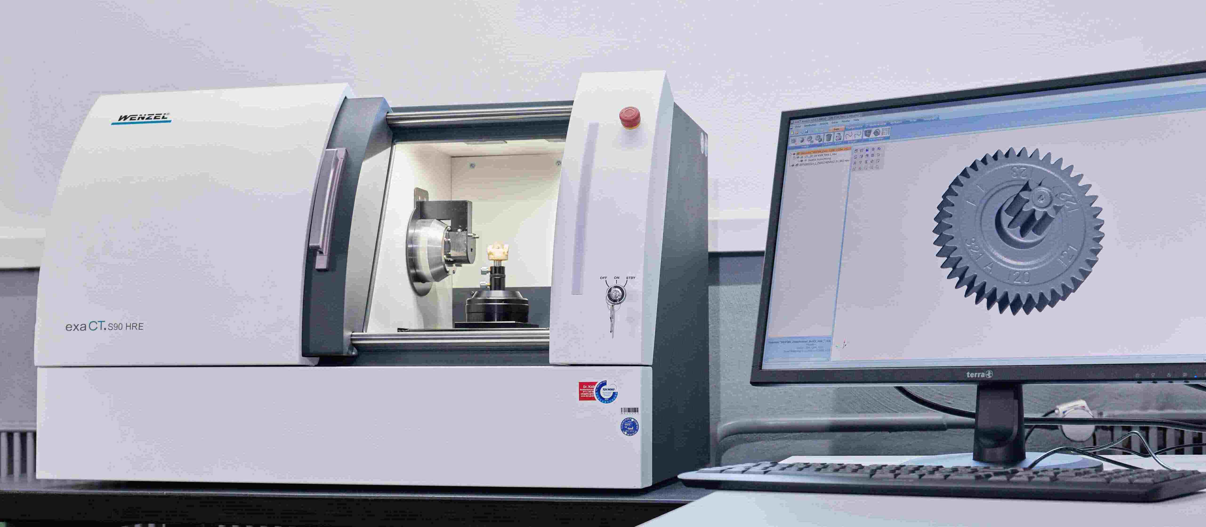 计算机断层扫描与齿轮计量